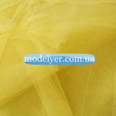 Ткань Фатин жесткий (желтый)